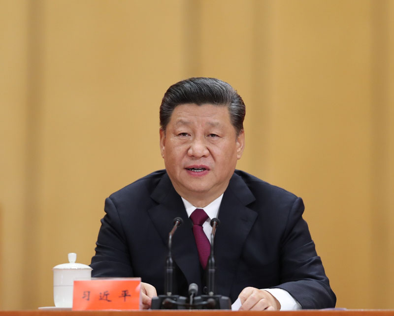 4月30日，紀(jì)念五四運(yùn)動(dòng)100周年大會(huì)在北京人民大會(huì)堂隆重舉行。中共中央總書記、國(guó)家主席、中央軍委主席習(xí)近平在大會(huì)上發(fā)表重要講話。